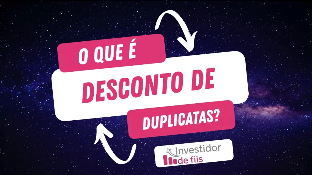 O que é desconto de duplicatas?