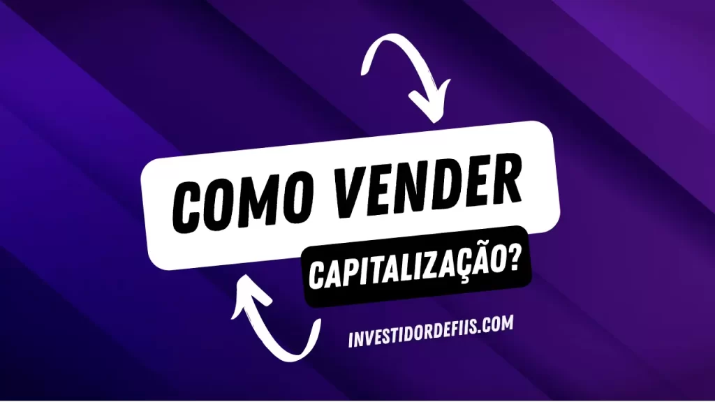 Como vender capitalização?