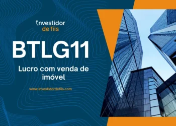 BTLG11 lucro venda de imóvel