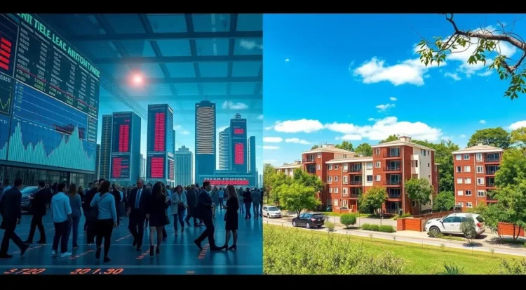 Ações ou fundos imobiliários