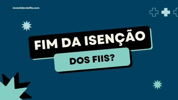 taxação fundos imobiliários