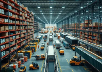 Canais de distribuição logística