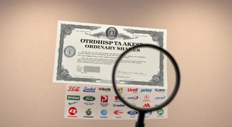 O que é uma ação ordinária?