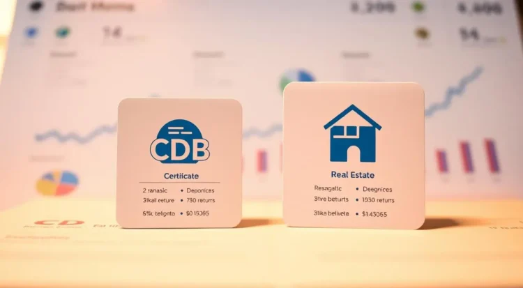 CDB ou fundo imobiliário?