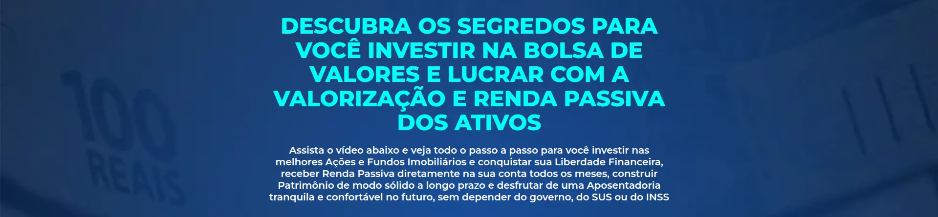curso investir na bolsa